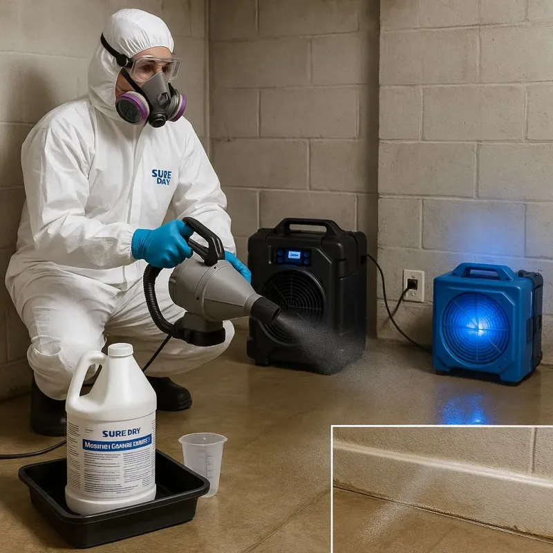 Sanitization and Odor Removal process in Westwood, KS