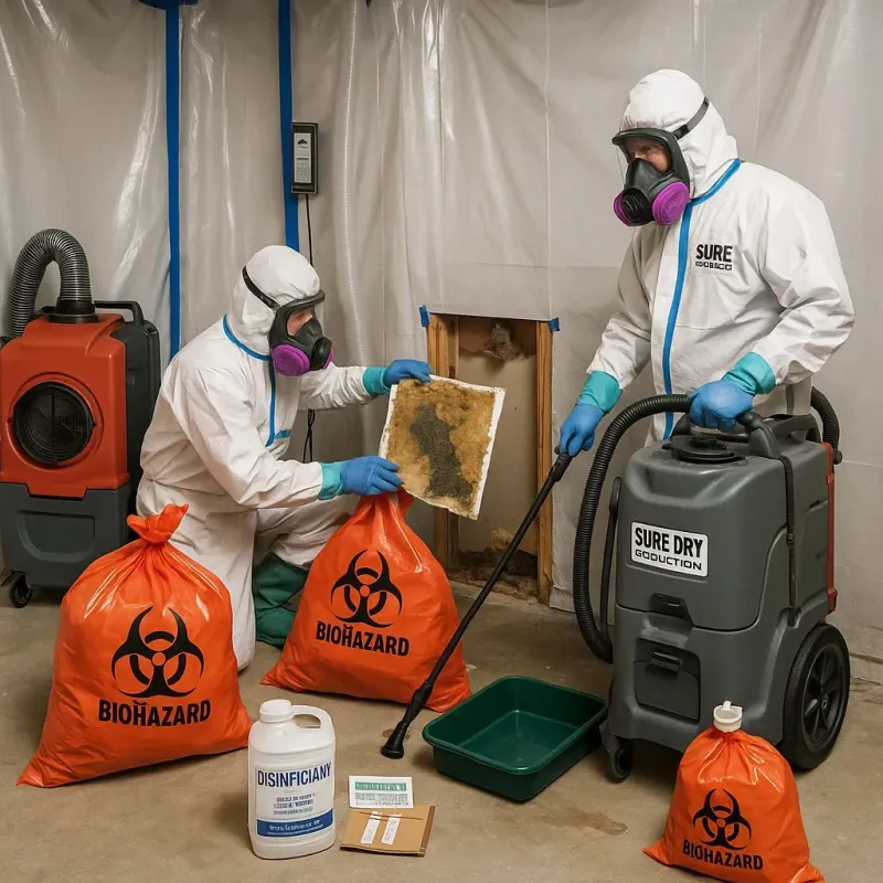 Contaminated Water Handling Protocols process in Westwood, KS